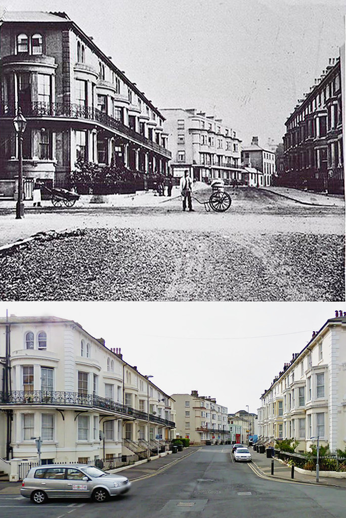 Cavendish Place, Eastbourne Past and Present Grenville Godfrey Flickr