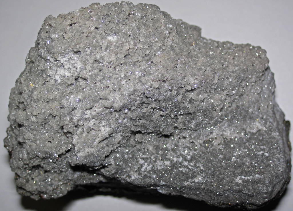 Vuggy, sucrosic dolostone (Lockport Dolostone, Middle Silurian
