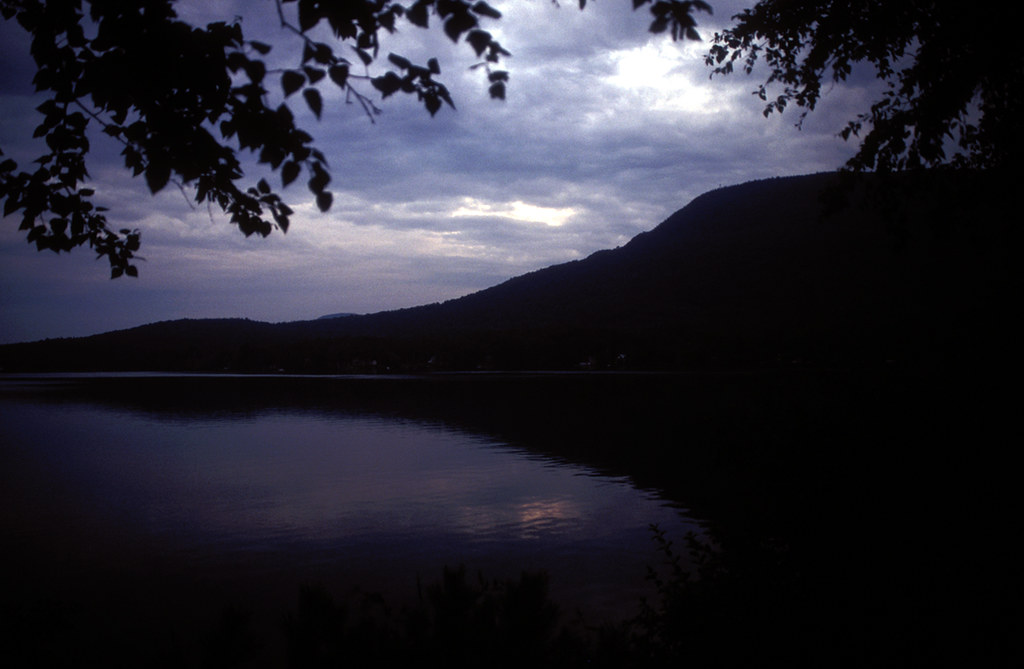 0396N Scenic Lake Elmore, Vermont 8/15/1996 Mountain and l… Flickr