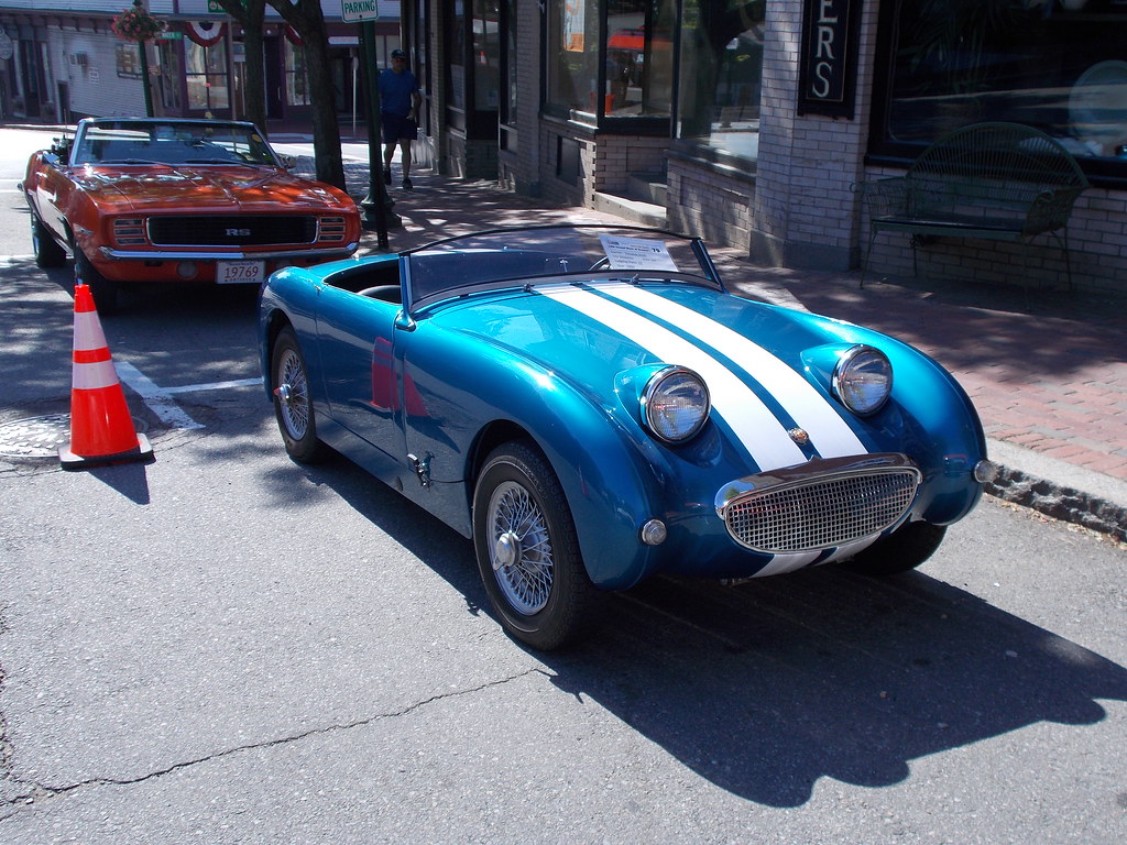 1960 Austin Healey Sprite DOWNTOWN AMESBURY CAR SHOW 626… Flickr