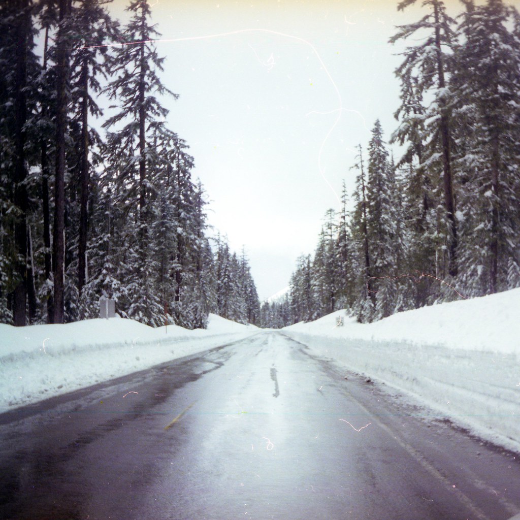 The Road up Mount Hood 03 Lucky Borrowed his sister's car … Flickr