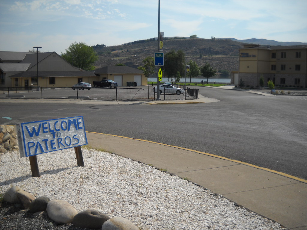 The new town sign Pateros, WA aytee111 Flickr
