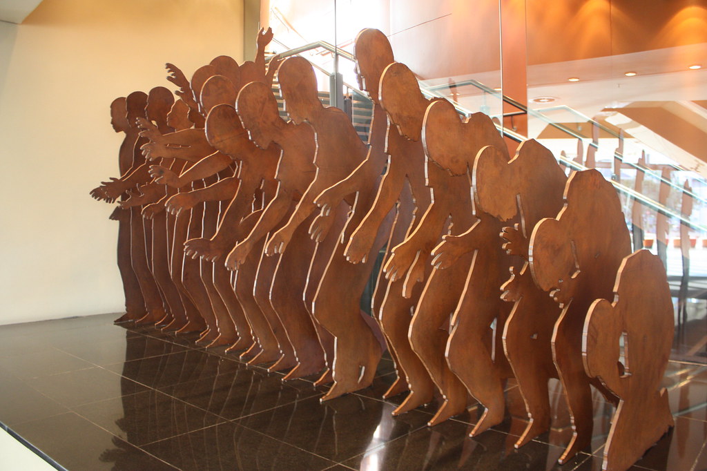 Statue in the Durban ICC Statue in the Durban Internationa… Flickr