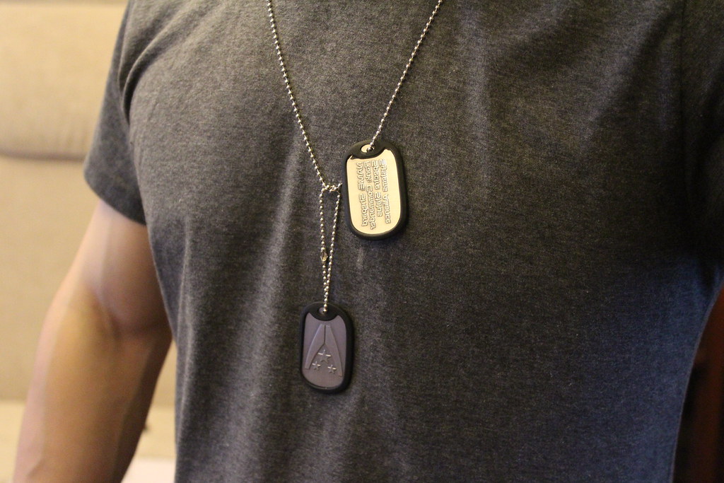 Alliance DogTag. Mass Effect Vladimir Flickr