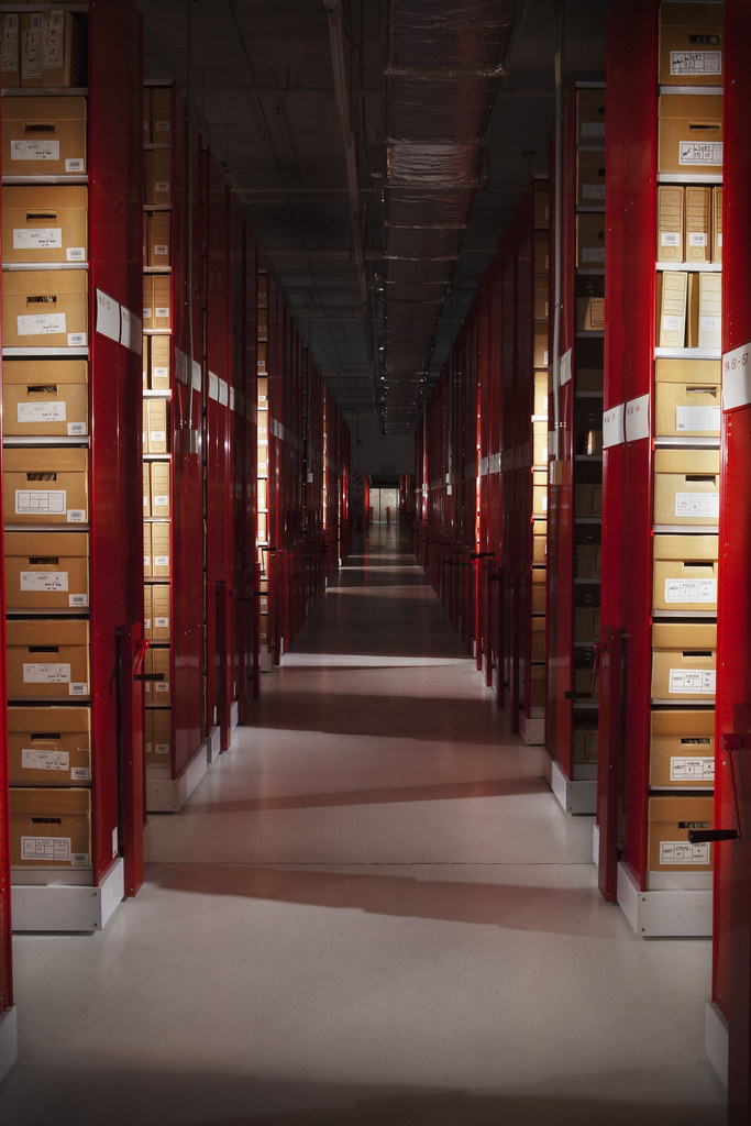 Archives New Zealand Lower Level Three Stacks This photogr… Flickr