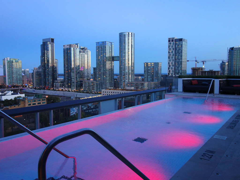 On the Rooftop of Thompson Hotel Toronto, Ontario, Canada Flickr