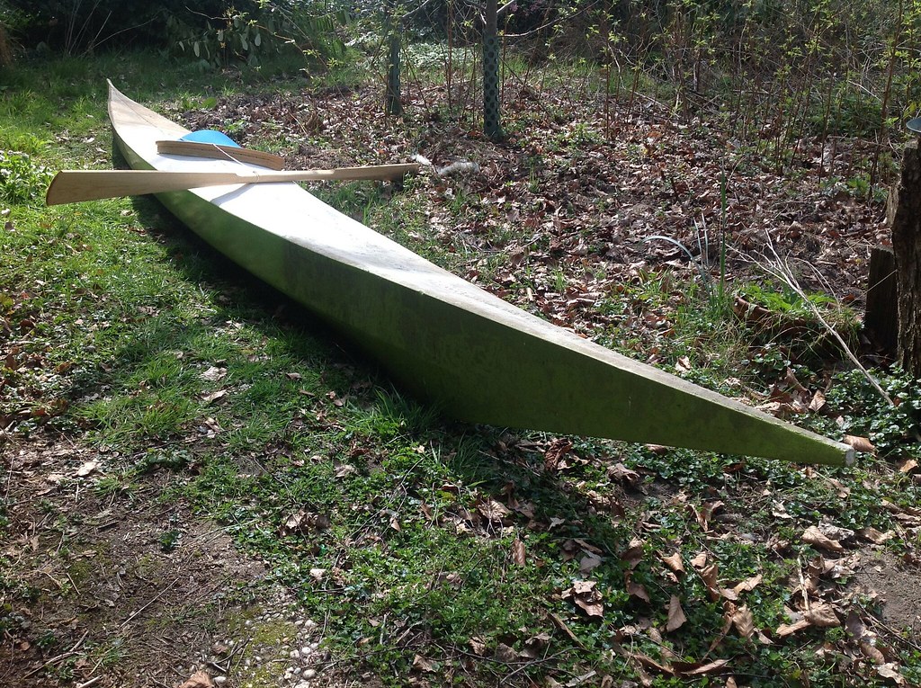 Kayak Handmade Greenland kayak, just wood canvas beeswax. … Flickr