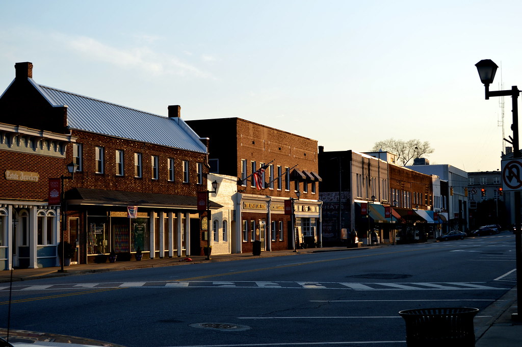 Downtown Lincolnton, NC Downtown Lincolnton Gene Hilmu Flickr