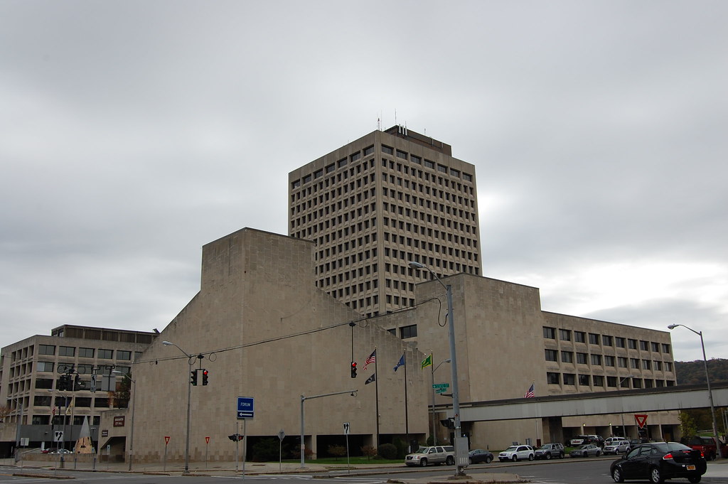 City Hall Binghamton, NY The Binghamton City Hall buildi… Flickr