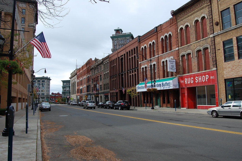 Court Street Binghamton, NY A section of Court Street, a… Flickr