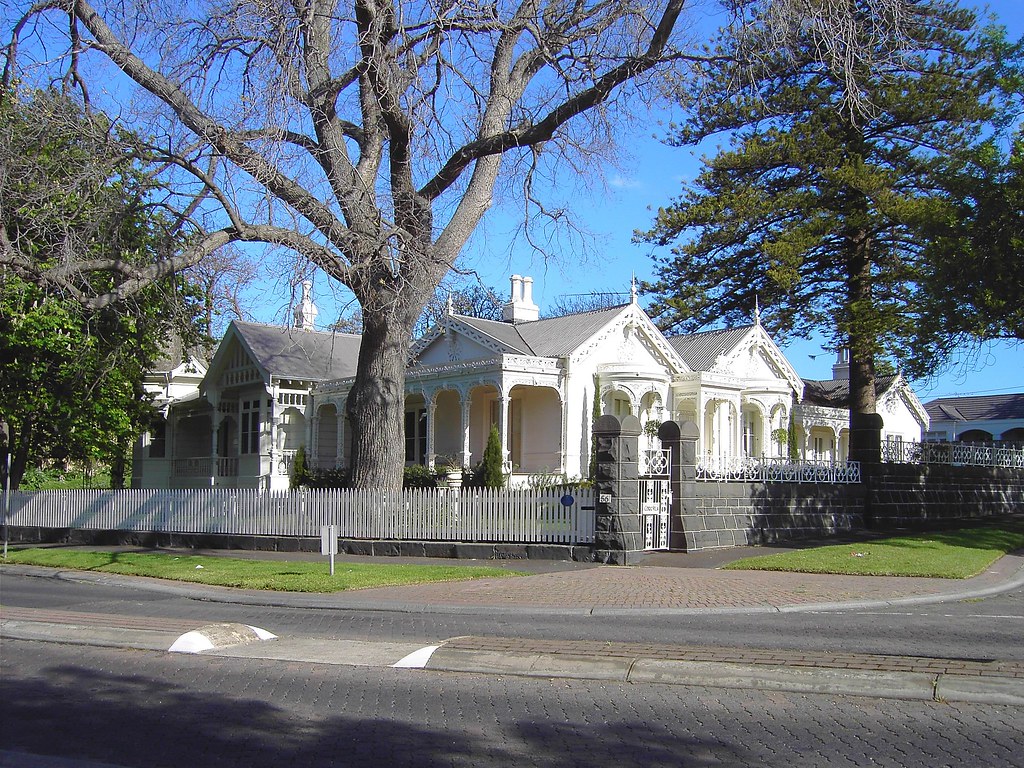 Fanciful and beautiful Corio Park mansion in Geelong Victo… Flickr