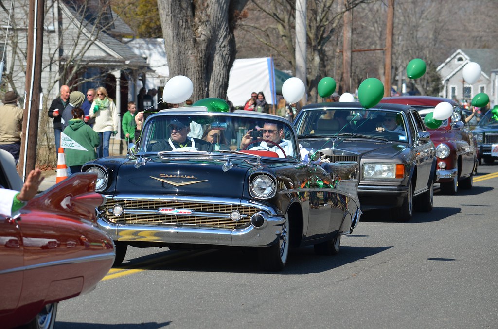 Classic Cars In the Westhampton Beach St. Patrick's Day Pa… Joe