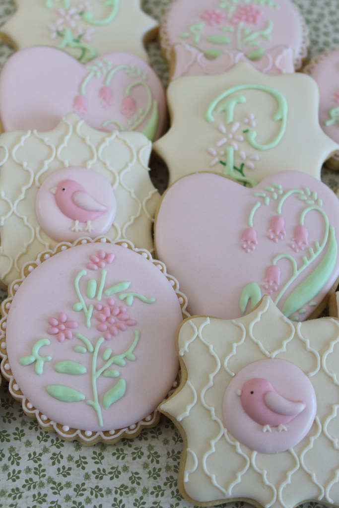Floral cookies by Miss Biscuit Miss Biscuit Flickr