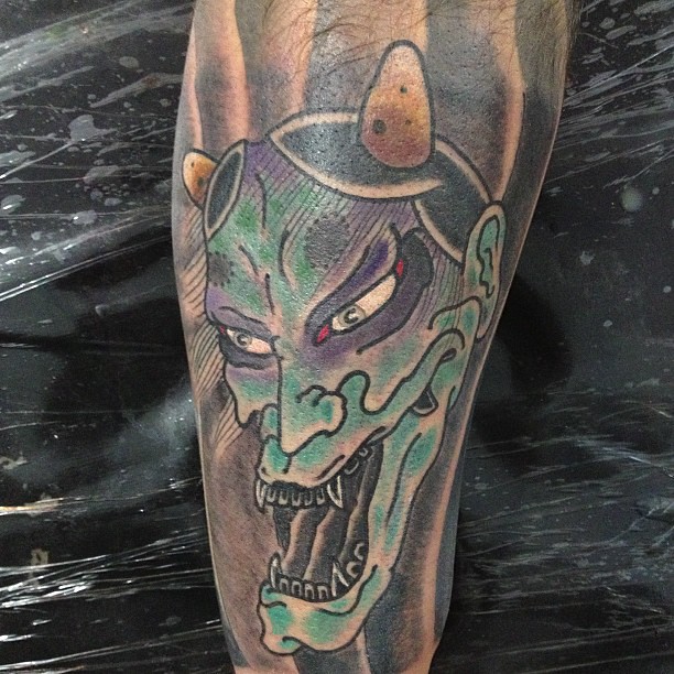 Lady Demon And What Not... #Hannya #Newwindtattoo #Nicoaco… | Flickr 612_x_612_jpg