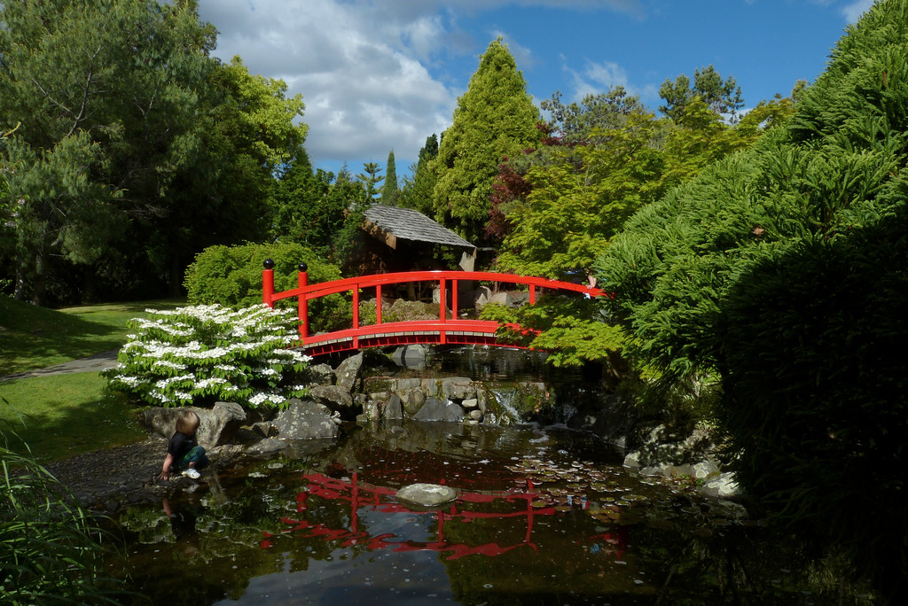 Royal Tasmanian Botanical Gardens, Hobart The Japanese gar… Flickr