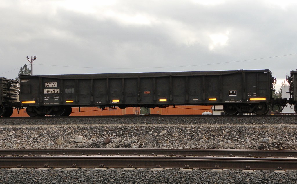 ATW 98715 ATWATLANTIC & WESTERN RAILWAY Benched in Hauser… Flickr