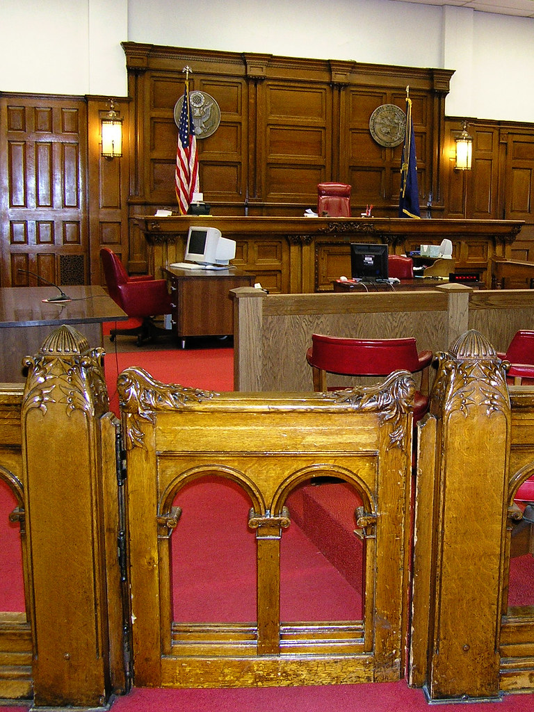 Courtroom in the Wayne County, IN Courthouse Learn more ab… Flickr