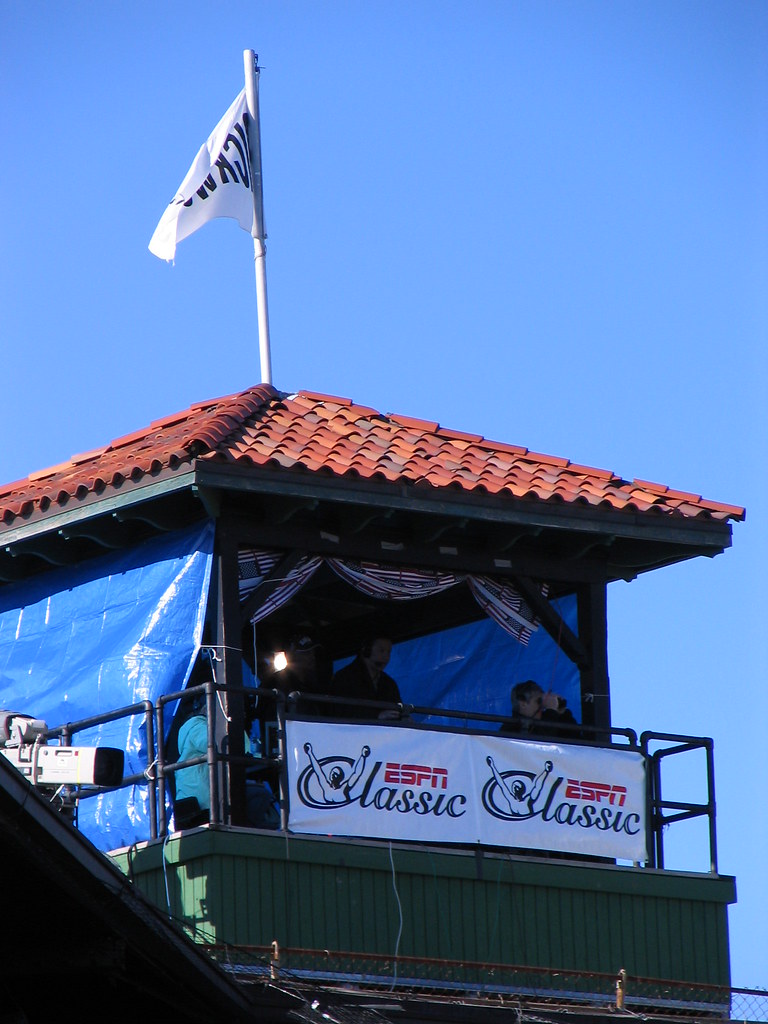 Press Box for the ESPN Classic broadcast LIVE, nationwide … Flickr
