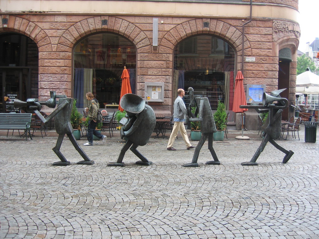 Musical Statues From A Song for Occupations All music is… Flickr