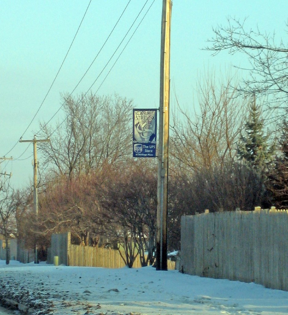 carol stream banners our town's sponsored banners Marissa Garza