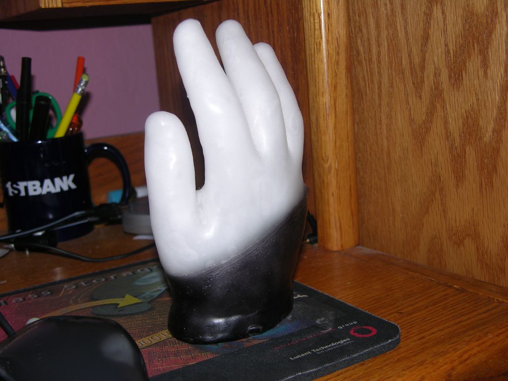 My Wax HandBack Made it at the Ripley's Museum in Tenness… Rishabh Kumar Flickr