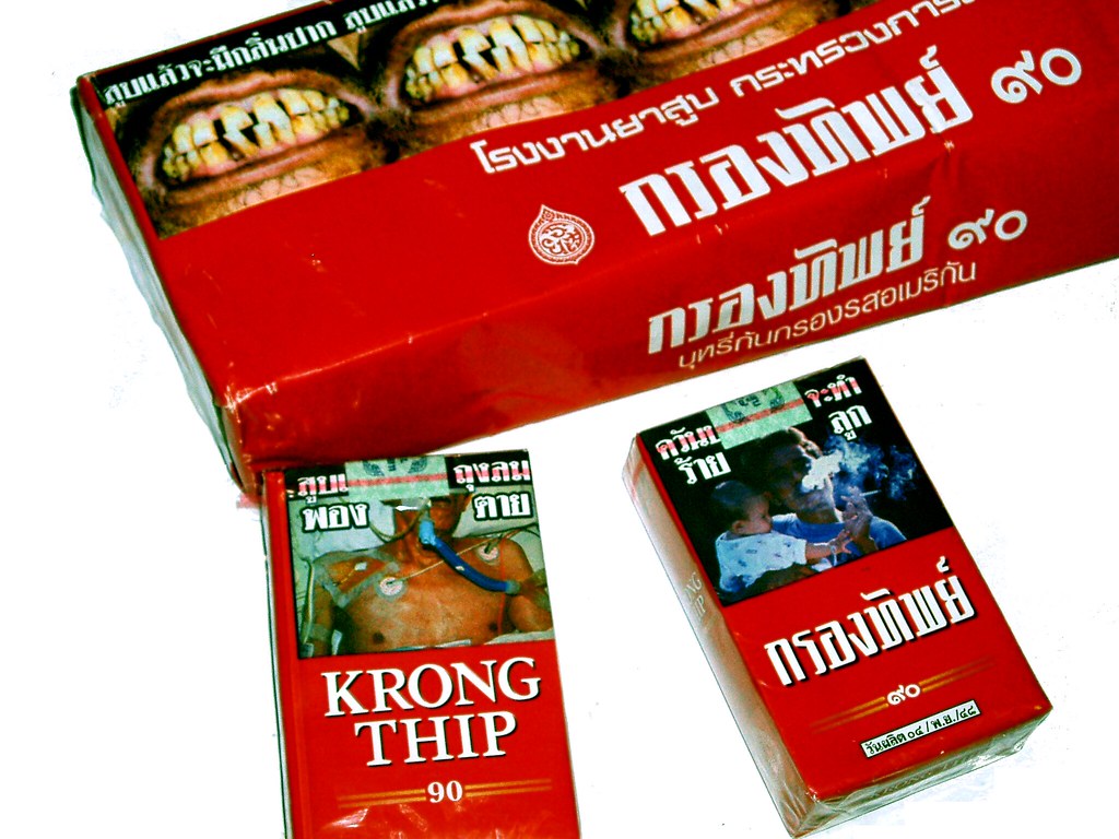 KRONG THIP Thai Cigarettes Original Thai Cigarettes KRONG … Flickr