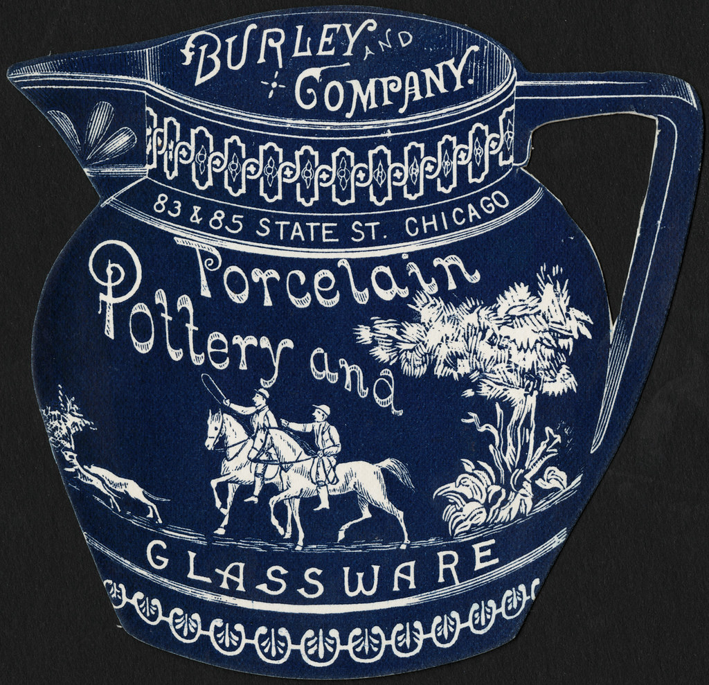 Burley and Company. Porcelain pottery and glassware. [fron… Flickr