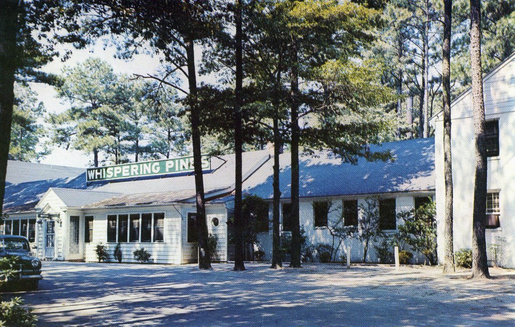 Whispering Pines MotelHotel VA Ocean Hiway U.S.… Flickr