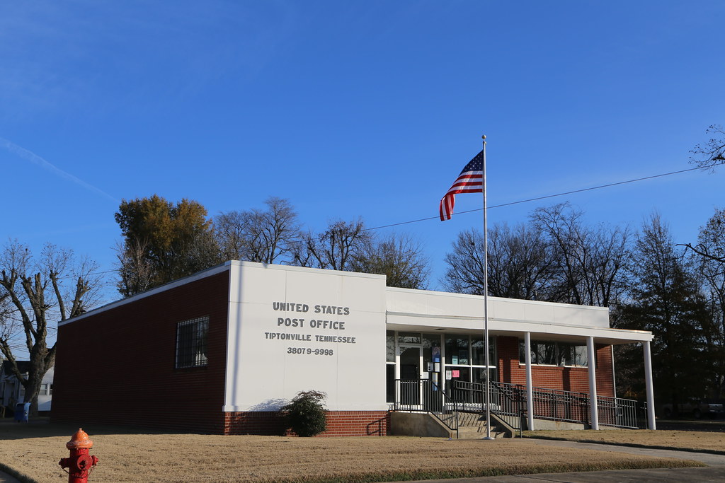 Tiptonville Tennessee, Post Office, 38079, Lake County TN Flickr