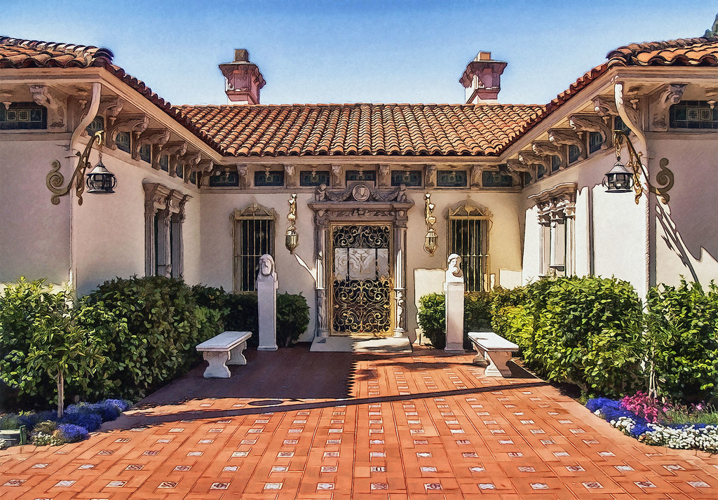 Guest Cottage, Hearst Castle, San Simeon, California, USA … Flickr
