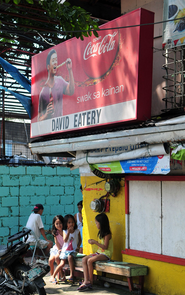 coca cola sign on closed store Paco, Manila, Philippines Flickr