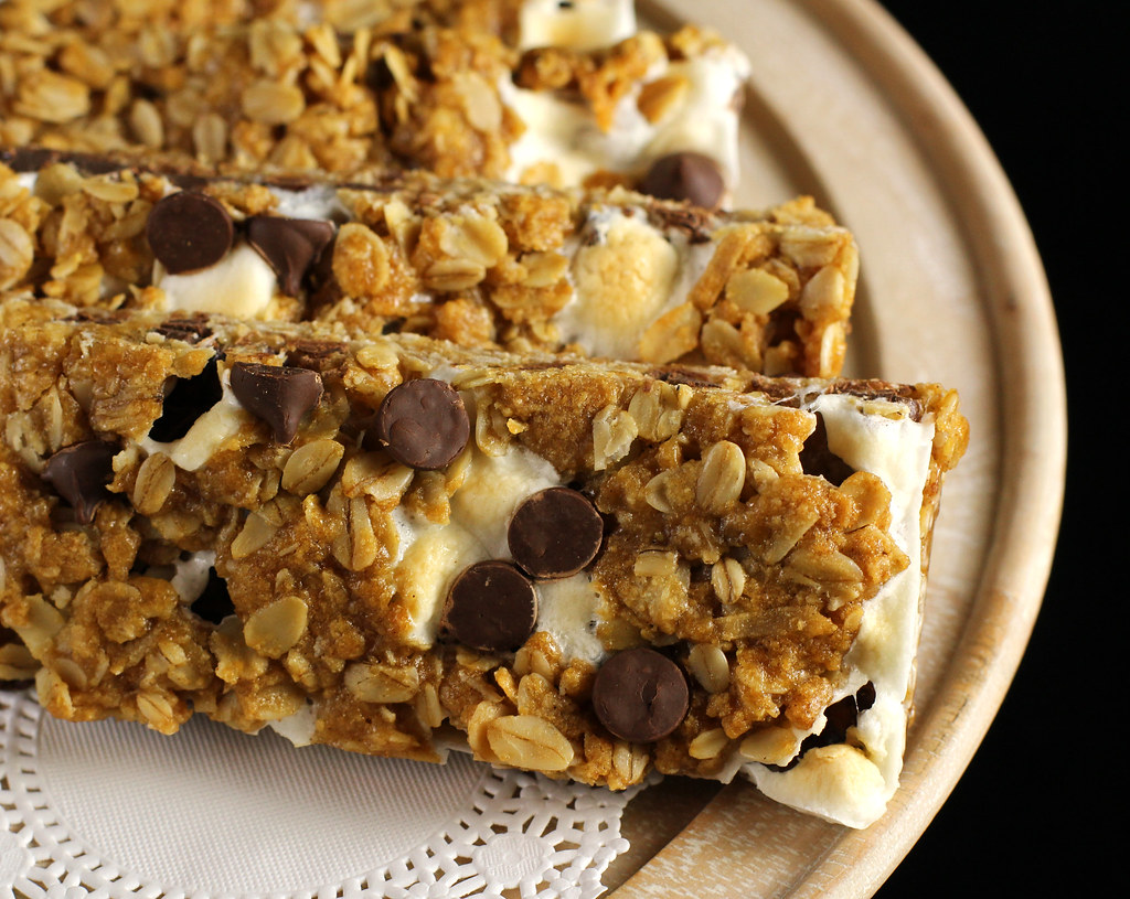 Oatmeal/Graham Chocolate Marshmallow Granola Bars Can you