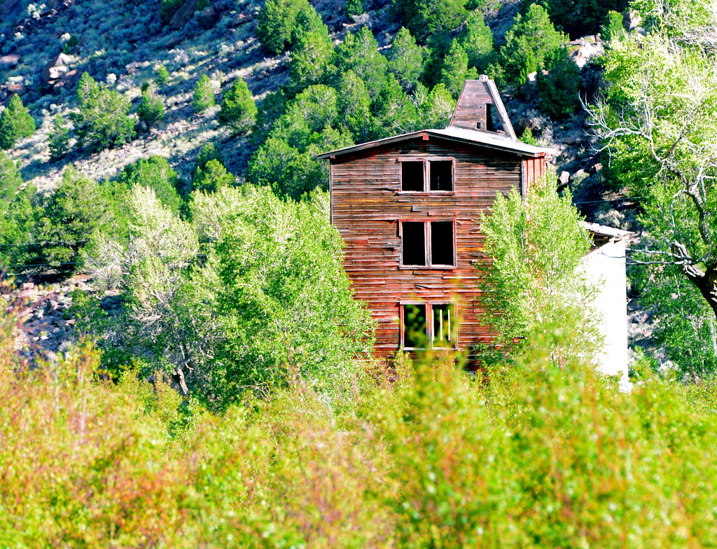 Abandoned antimony mine Coyote Canyon, UT Steve Christensen Flickr
