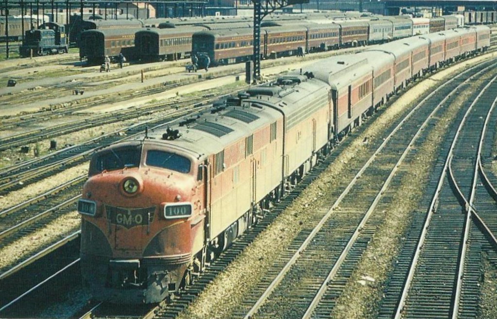 Gulf, Mobile &amp, Ohio E7 Nº 100 (1967) Gulf, Mobile y Ohio e… Flickr