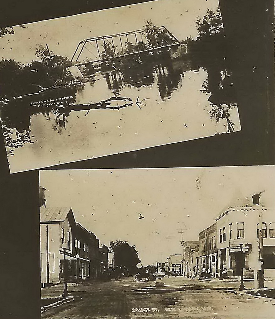 US WI New Lisbon WI Circa 1920 RPPC The Milwaukee RR Railr… Flickr