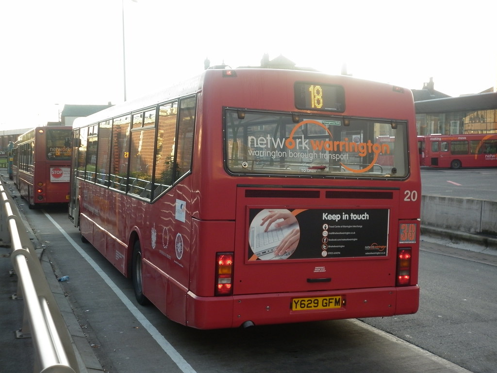 20 Y629GFM Warrington bus Interchange 13 October 201… Flickr