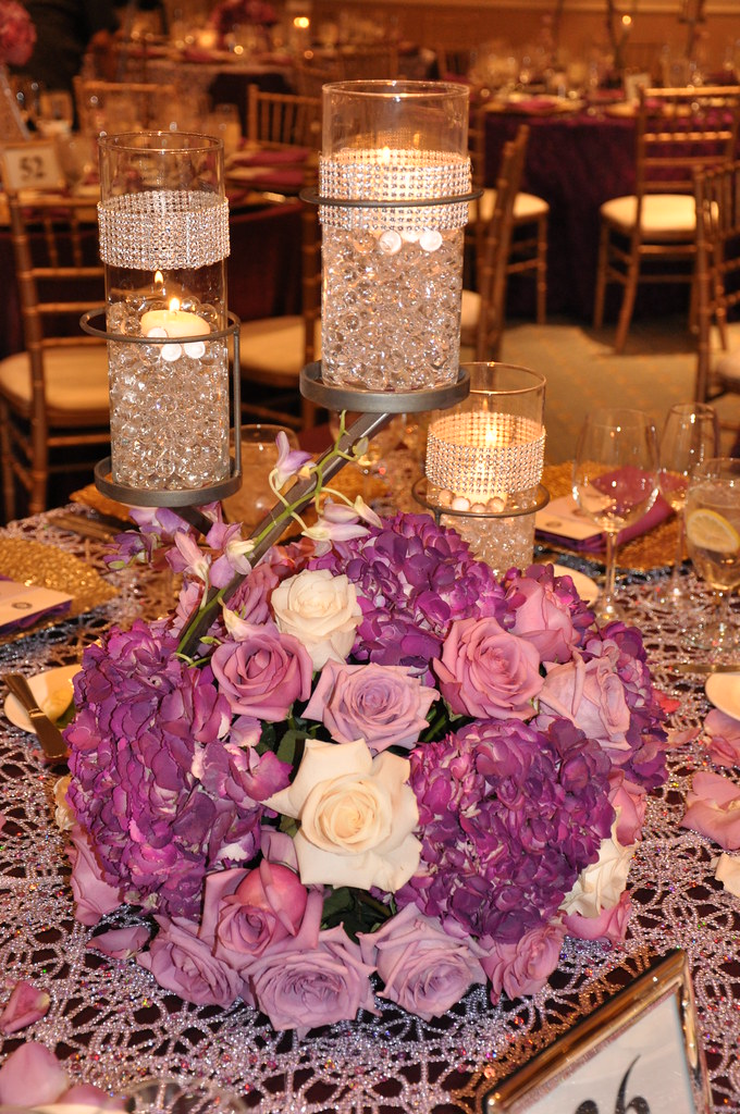 Low Table Centerpieces by M & P Floral and Event Productio… Flickr