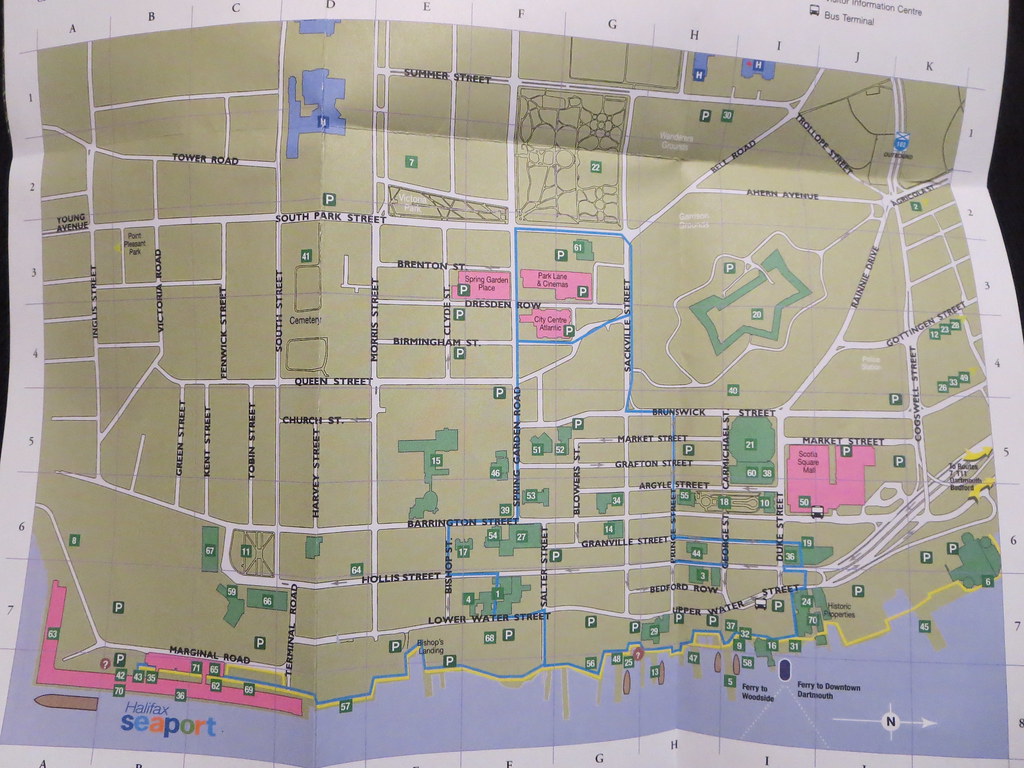 Map Of Downtown Halifax Downtown Halifax Map | Halifax, Nova Scotia, Canada The Name… | Flickr