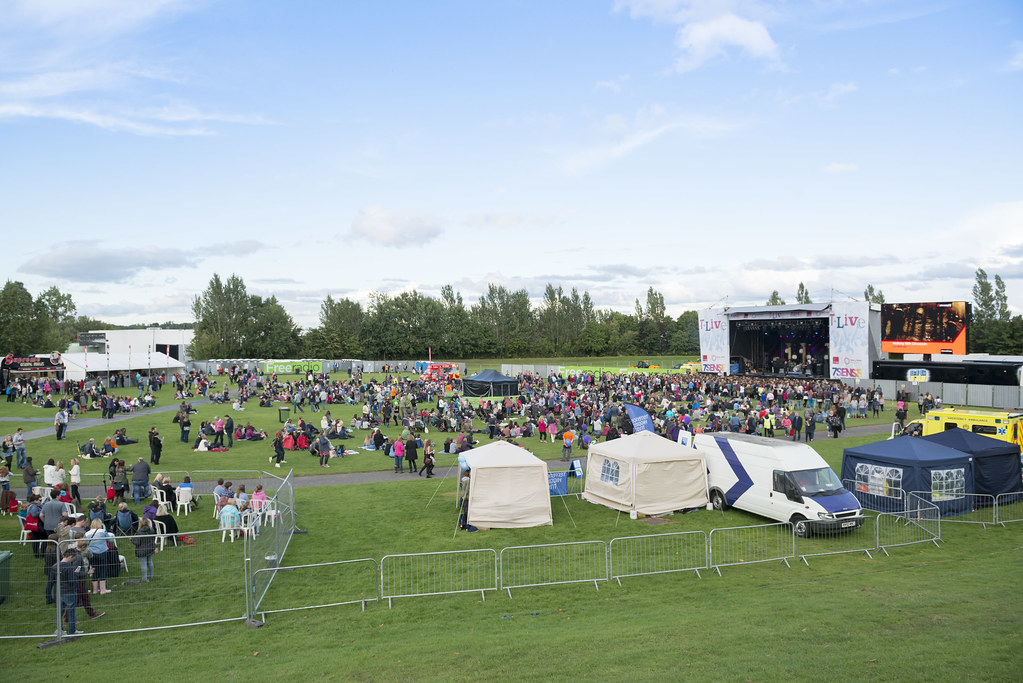 TLive 2013 Telford's first live concert held in the heart… Flickr