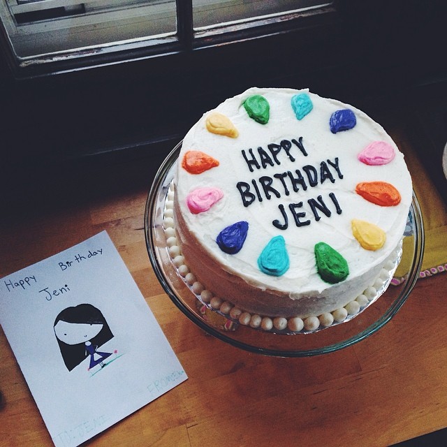 Birthday Cake Jeni Baker In Color Order Flickr