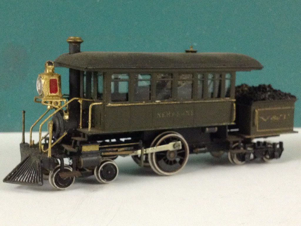 Brass HO scale 424 Inspection Engine (photo 1) A couple … Flickr