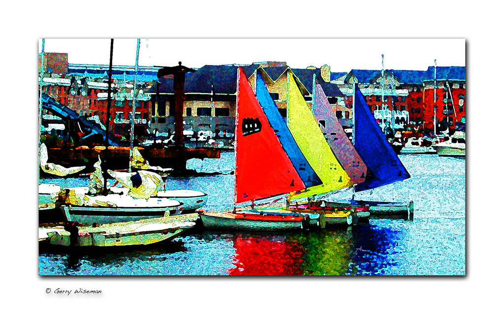 Sailing school at Baltimore's Inner Harbor Years ago, this… Flickr