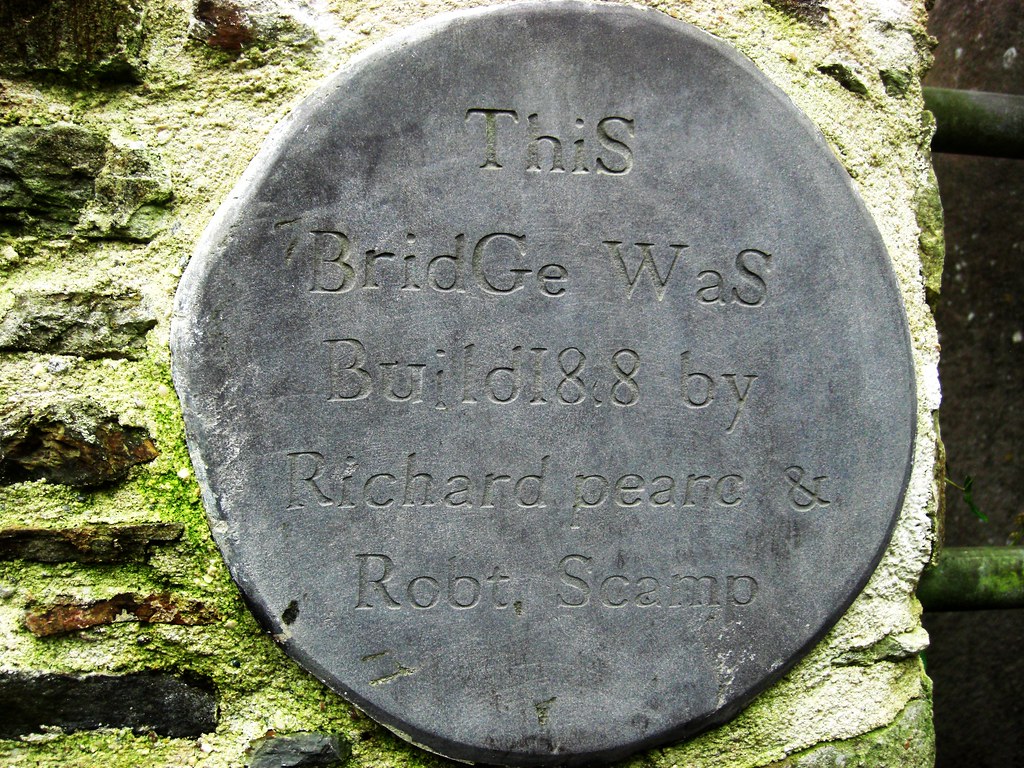 Bridge Plaque North Devon Interesting this one. Flickr