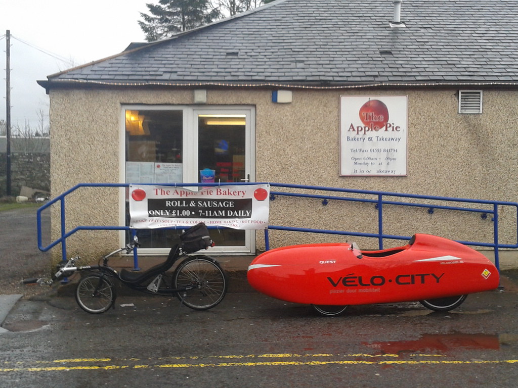 The famous Apple Pie Bakery in Carnwath LaidBackBikes Flickr