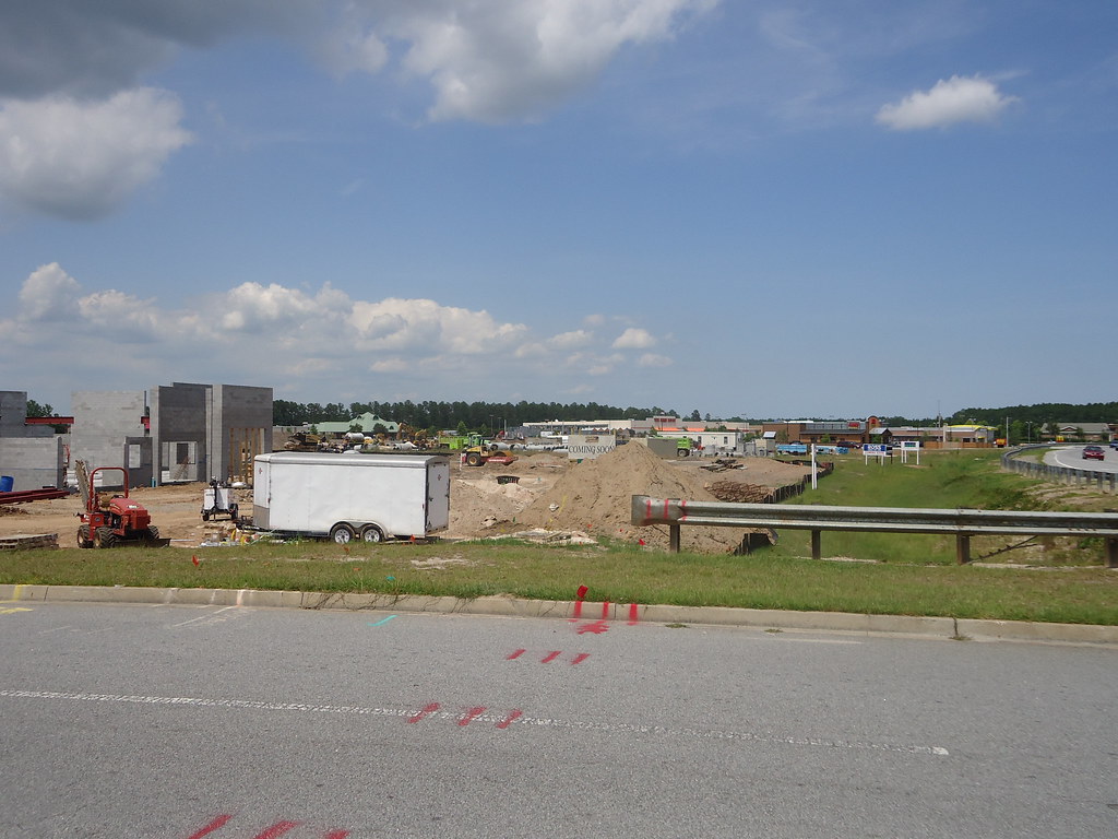New construction on Pooler Parkway Last year, this area of… Flickr