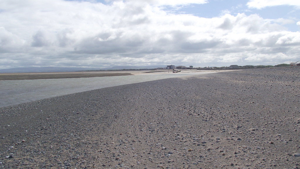 Knott End from Fleetwood, Lancashire Wyre estuary Robert Wade