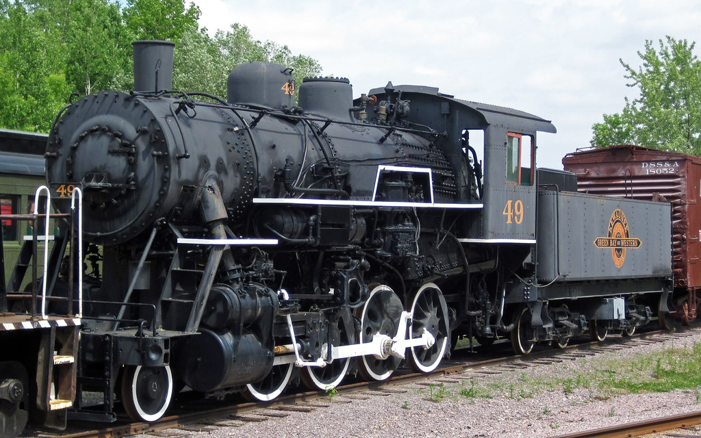 Kewaunee, Green Bay & Western Railroad 49 steam (280