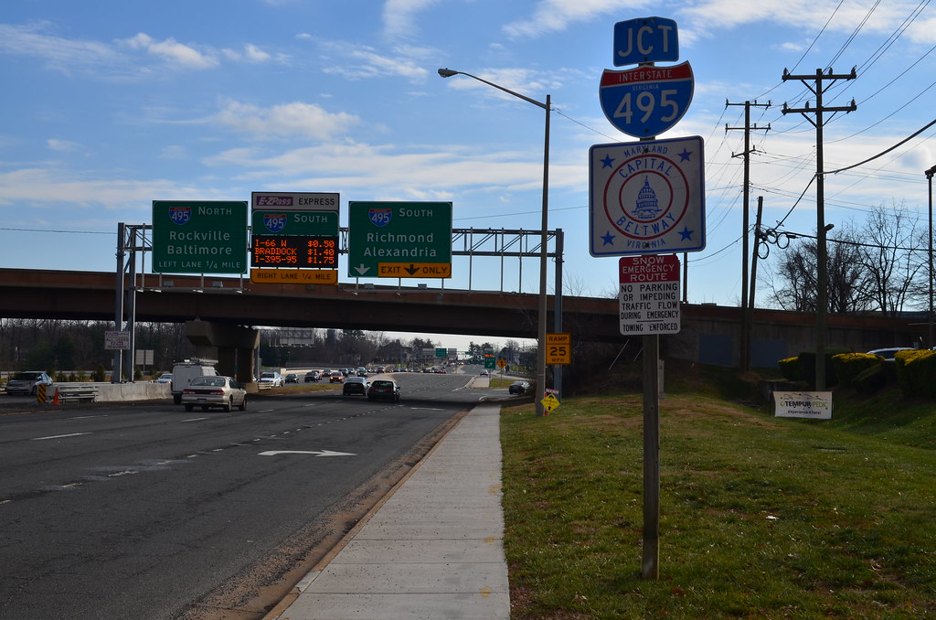 I495 Express Lanes 12 Express Lanes Signing just west o… Flickr