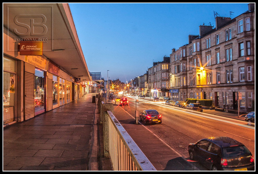 Kilmarnock Road from Shawlands Arcade William Lothian Flickr