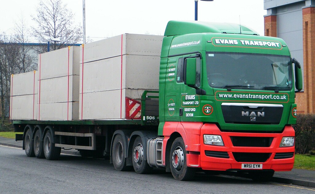 MAN tgx On the Team Valley Trading Estate NE England Urban Fox 55